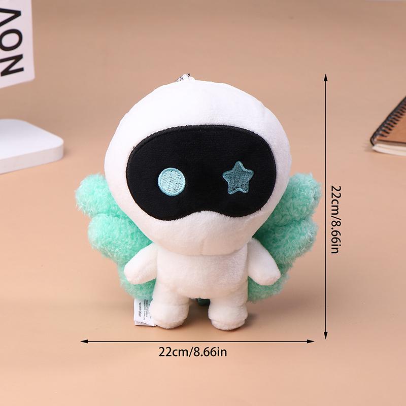 

Korea Wootteo Plush Keychain Kpop Boys Jin Stuffed Doll Keyring Bag Pendant Hanging Decoration Light Cover Fans Gifts