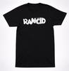Rancid Punk Rock Logo T-Shirt – Klassisches Street Punk Band Grafik-T-Shirt Schwarz