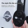 SEAMETAL 4pcs Car Door Silent Shock Pad Silicone Car Door Lock Anti-collision Protective Cover Shock Pad