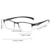 Anti Blue-Ray Reading Glasses A Lot for Men Women Gradient Color Frame FULL Frame Computer Presbyopic Eyeglasses