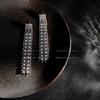 Korean Celebrity 2022 Trendy 925 Silver Drop Earrings - Elegant, Long, Slimming Design for Women
