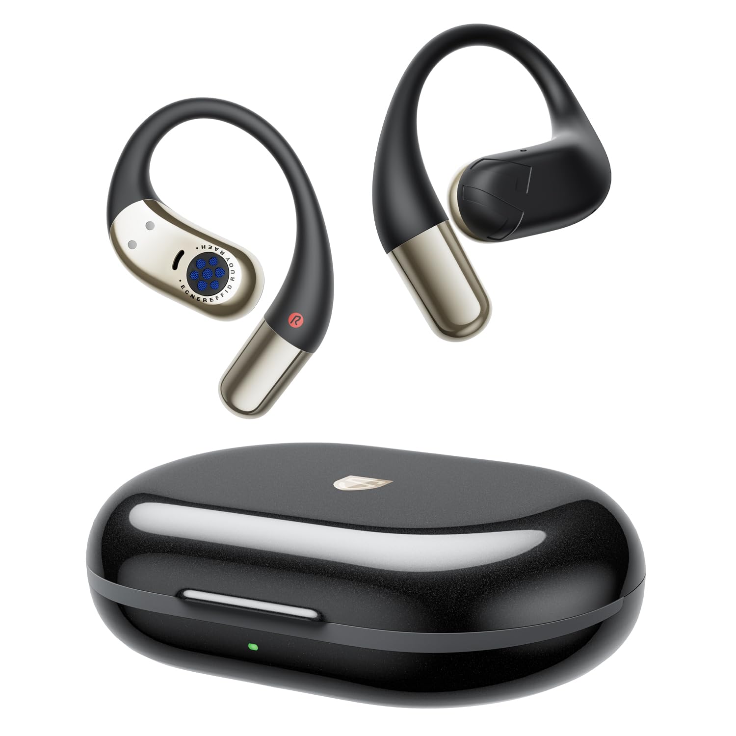 

SoundPeats Беспроводные наушники Chasers 18мм x 11мм Индивидуальные До 35 часов быстрой работы Bluetooth Выделенный IPX5 Стиль 2025 Золотая награда SOUNDPEATS Открытые чёрный