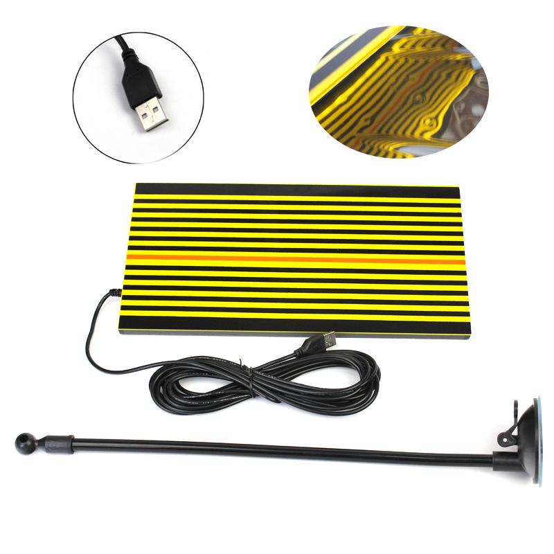 Car Dent Repair Light: Hail Dent Detection, USB Strip Lamp with Suction Cup