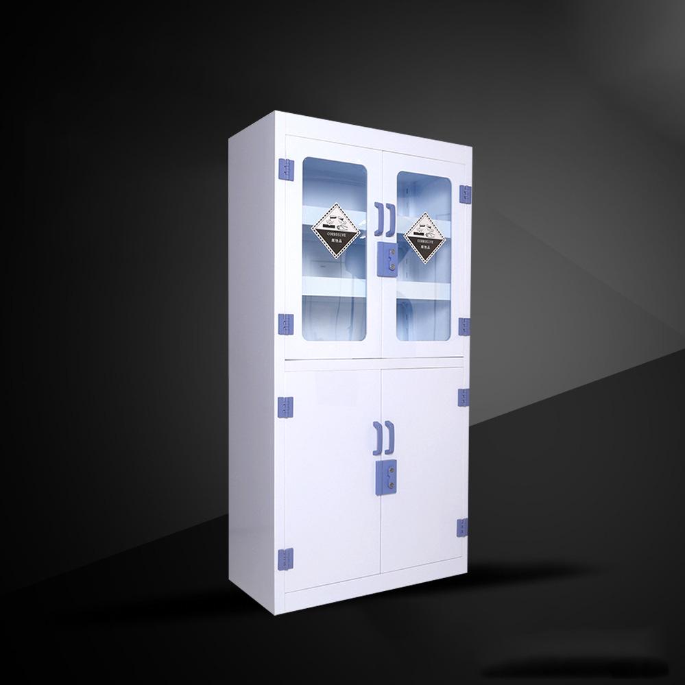 Corrosion-Resistant PP Acid & Alkali Safety Cabinet with Double Lock for Chemical Storage