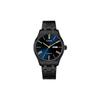 50m Waterproof Mechanical Movement Steel Strap Men's Watch Black Dial NH8365-86MB