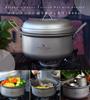 Boundless Voyage Ti2058C Titanium Pot and Steamer Set, 1.8 L
