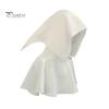 Halloween Cape Hood Middelalder Death Hat Ensfarget Retro mørk stil Cosplay kostyme Sceneshow Performance Sjal Cap