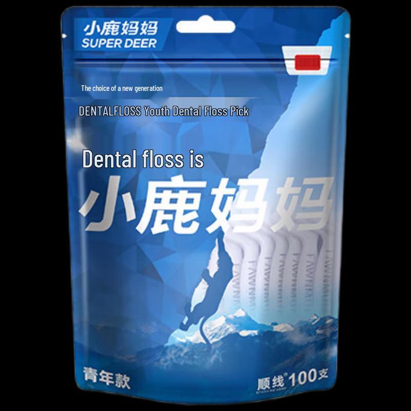 Xiaolu Mama Smooth Round Dental Floss Picks