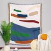 OEING Multifunctional Jacquard Throw Blanket