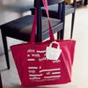 Nice Walk Today Eco Bag_Pink