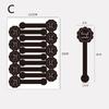 10 Sheets Long Style Self-Adhesive Sticker Cake Packaging Sealing Label Package Box Decoration Diy Tamper-Proof Stickers