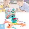 Colorful Electric Frog Adventure Game For Fun Interactive Dinosaur Feeding Play