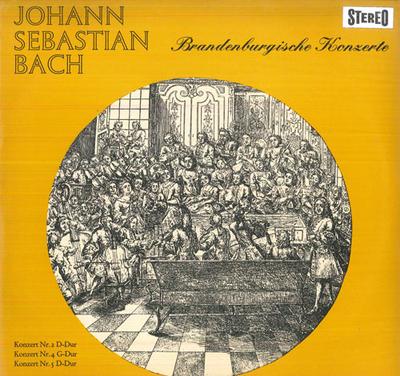 LP Record KURT REDEL, KAMMERORCHESTER PRO ART - J S Bach Brandenburgische Konzerte  SFGLP77682 FONO-RING Germany Classical Used