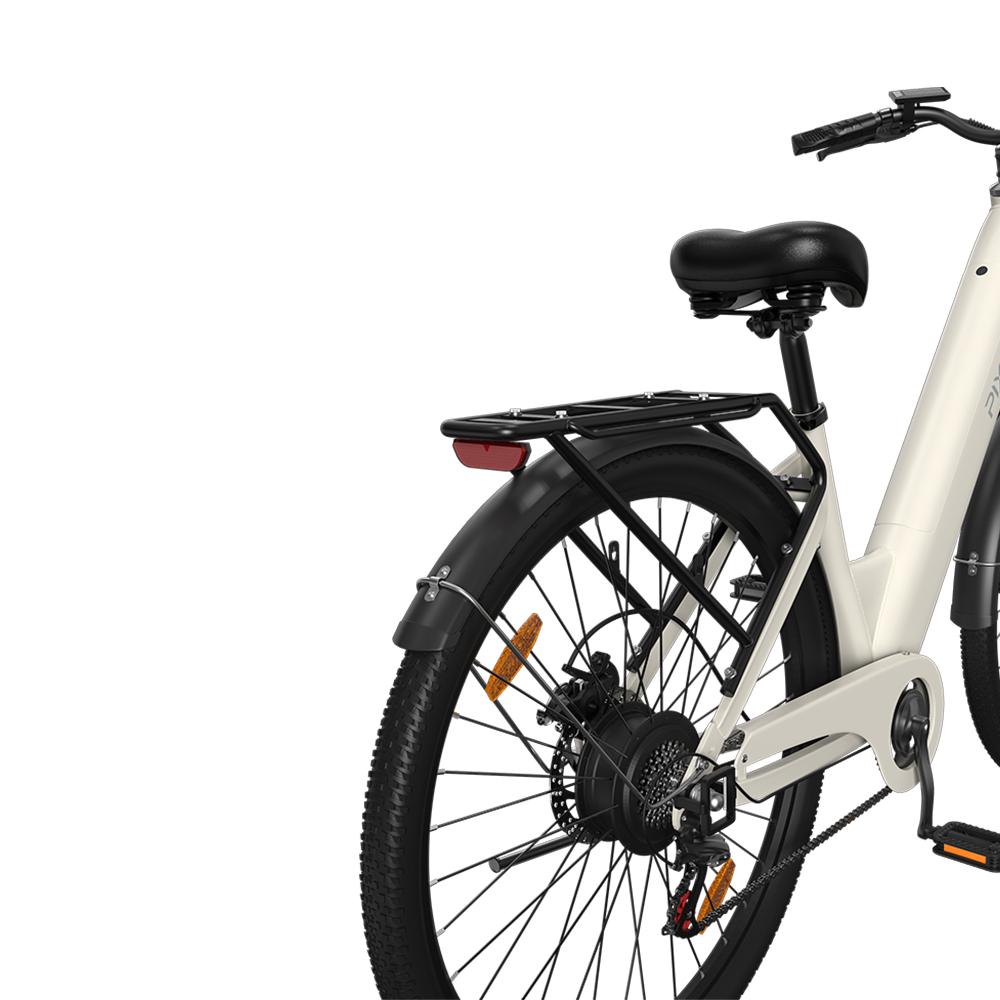 PIXAR C1 Electric City Bike,36V 13Ah Removable Battery, Shimano 7-Speed