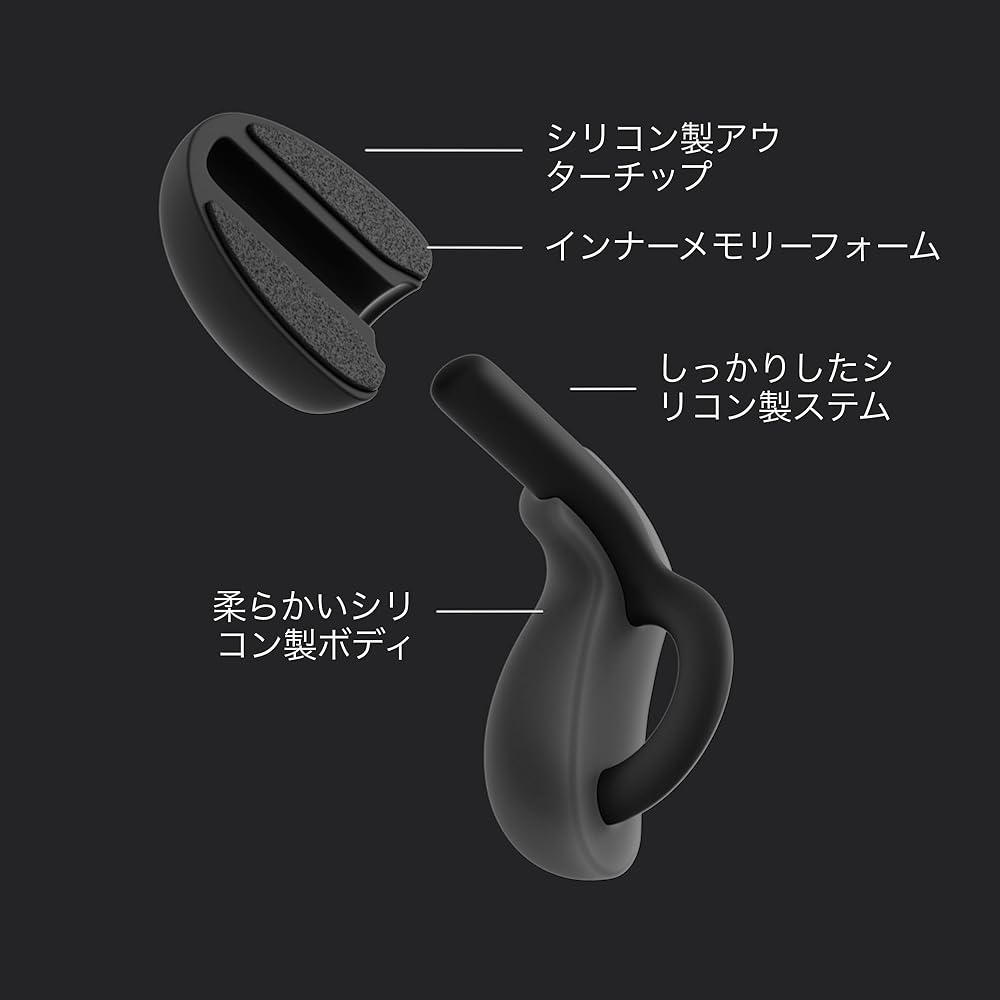 Loop Dream – Silicone Memory Foam Earplugs for Sleep | Anti-Snoring & Comfort | Customizable Comfort | 27dB SNR Noise Reduction