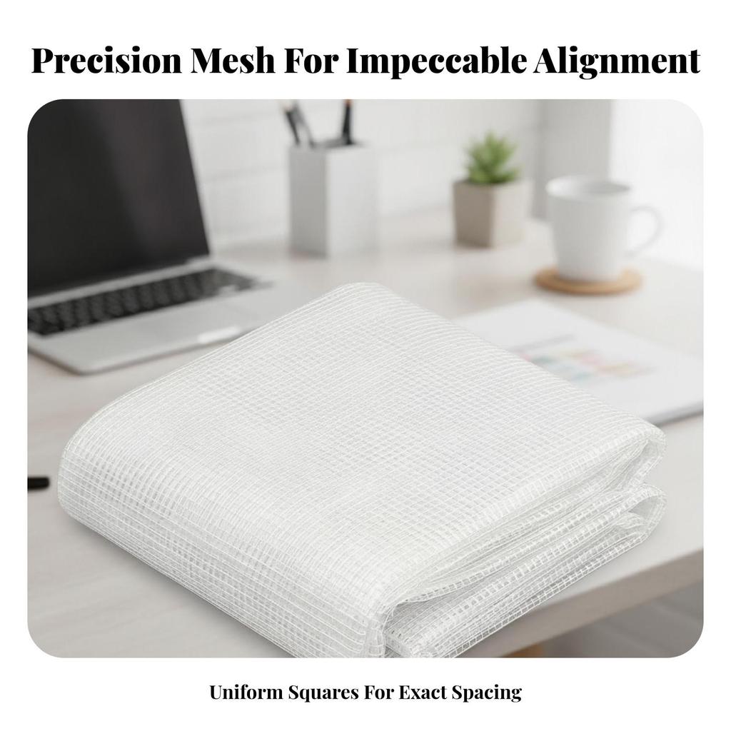 2 Pieces Fiberglass Tessellation Mesh Flexible Tile
