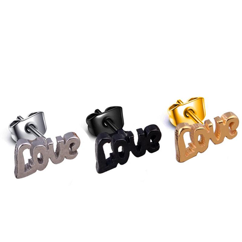 Punkové piercingové šperky individuální pentagramové náušnice z nerezové oceli evropská a americká móda náušnice z titanové oceli