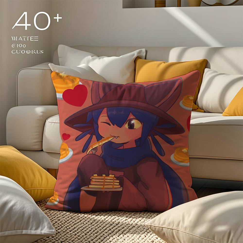 Game One S-Shot N-Nikos Anime Pillow Case Good Print Pillowcase Living Room Sofa Cushion Cover Bedroom Room Decor