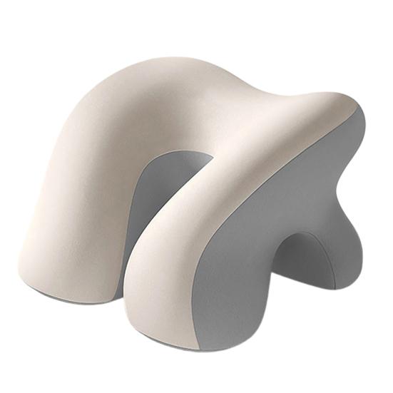 Face Down Nap Pillow, Ergonomic Memory Foam Nap Pillow, Desk Nap Pillow with Arm Hole, Washable Cover for Office School Desk Sleeping