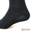Gutsman Thinnest Force Organic Size Pure Black Five-Toe Socks, Self-Defense Cotton, Deodorizing, M, 25-27cm,