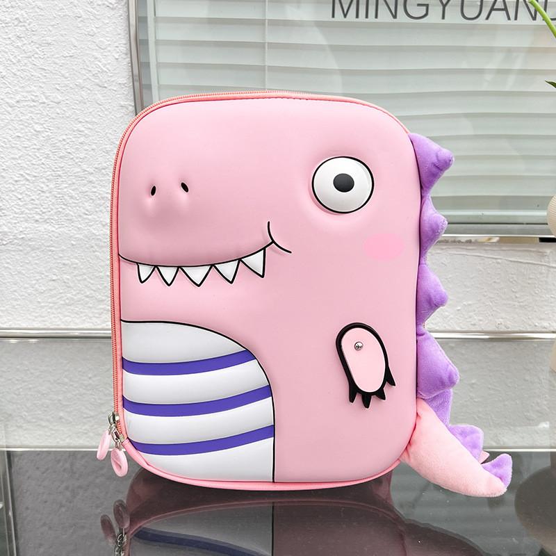 Cute And Stylish 3d Dinosaur Kids Backpack With Breathable Oxford Fabric Design