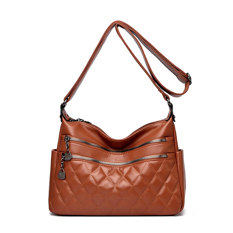 New Fashionable Women's Shoulder Bag with Diamond Pattern Quilted Crossbody Bag Suitable for Daily Use, Shopping, Commuting, Etc