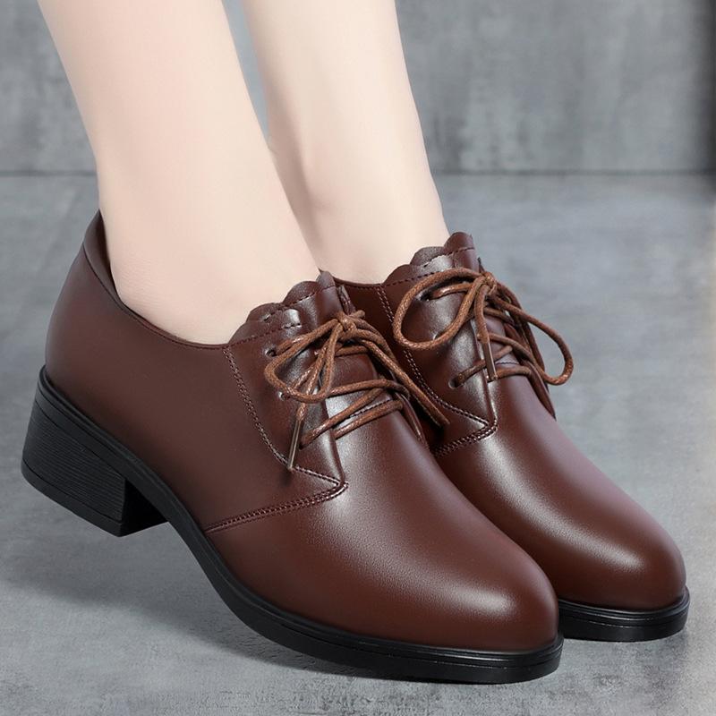 

мода весна и осень мода новые сексуальные круглые туфли на высоком каблуке банкетные женские однотонные ремешки повседневные элегантные и удобные туфли-лодочки 37(Foot23.5cm)