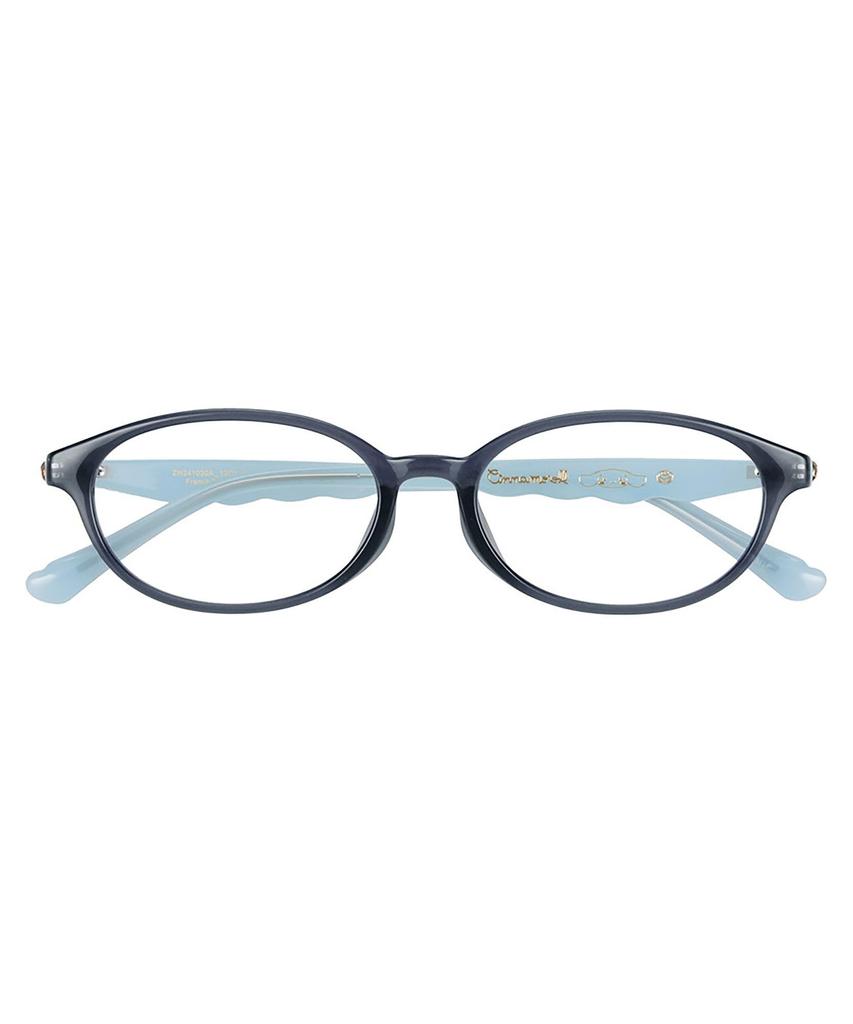 Oval Glasses Eye Examination Fashion Prescription Lens With or Without Adult Sanrio Characters [Zoff] Eyeglasses, Adjustment, Glasses, Replacement,