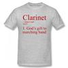 Definition Of Clarinet Marching Band T Shirts Graphic Cotton Streetwear Short Sleeve ONeck Harajuku Hip Hop Tshirt UnisexF