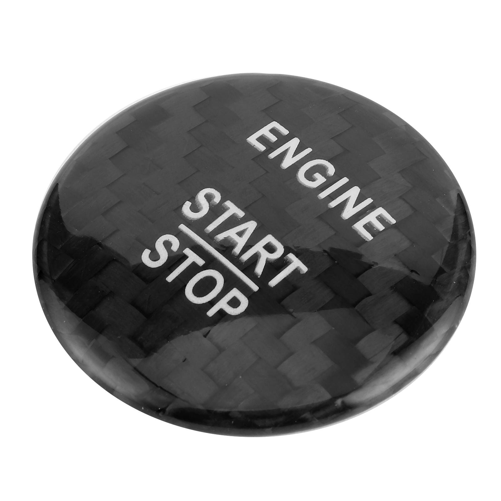 

Carbon Engine Start Stop Button Cover Trim Fit for B C E S CLA Class