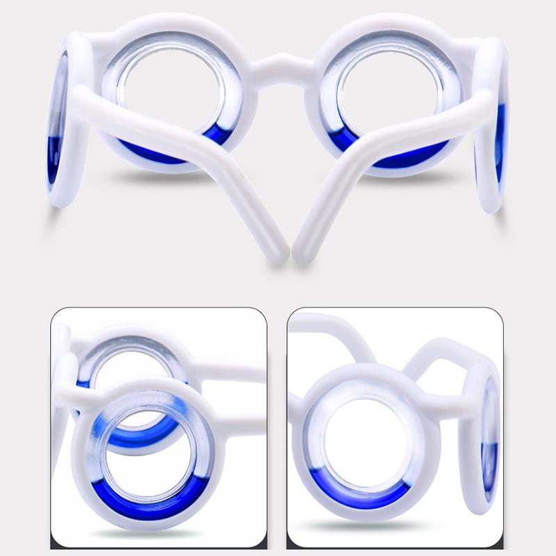 1 Adet Anti-Hareket Hastalığı Sıvı Gözlük Taşınabilir Lenssiz Sürüş Hastalığı Gözlükleri Anti-Hareket Hastalığı Gözlükleri Çocuklar Yetişkinler İçin