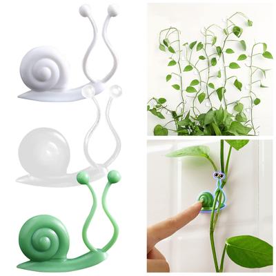 10PCS Schnecken Pflanze Klettern Wand Befestigung Clips Befestigung Wand Sticky Haken