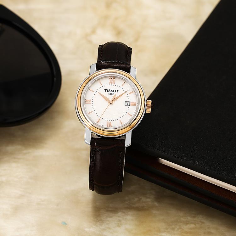 TISSOT Harbor Collection Quartz Movement 50 meter Water Resistance Women's Watch 29mm White Dial T097.010.26.118.00