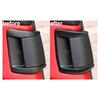 For Mazda RX-8 2004 2005 2006 2007 2008 Real Carbon Fiber Door Handle Frame  Cover Car Interior Decoration Accessories sticker