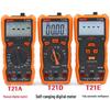 T21A Portable Digital Multimeter with Illumination, Burn Protection, and Magnetic Adhesion