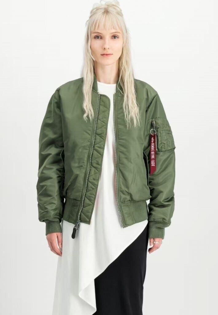 Зимняя куртка Alpha Industries MA-1 Heritage (100101) sage green (100101-01)