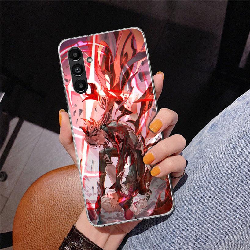 Arlecchino Genshin Impact Phnoe Case for Samsung Galaxy A17 A37 A57 A16 A26 A36 A56 A15 A14 A13 A55 A54 A53 A35 A34 A33 A25 A24