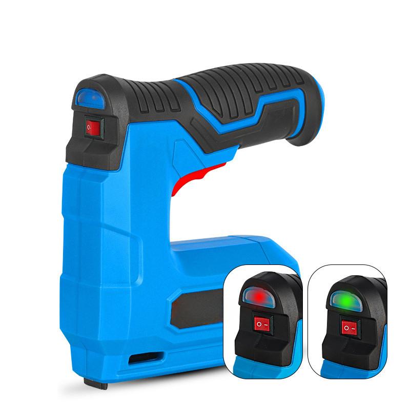 3.7V Household Small Electric Straight Nail Gun Wireless Portable Electric Nail Gun Woodworking Power Tool