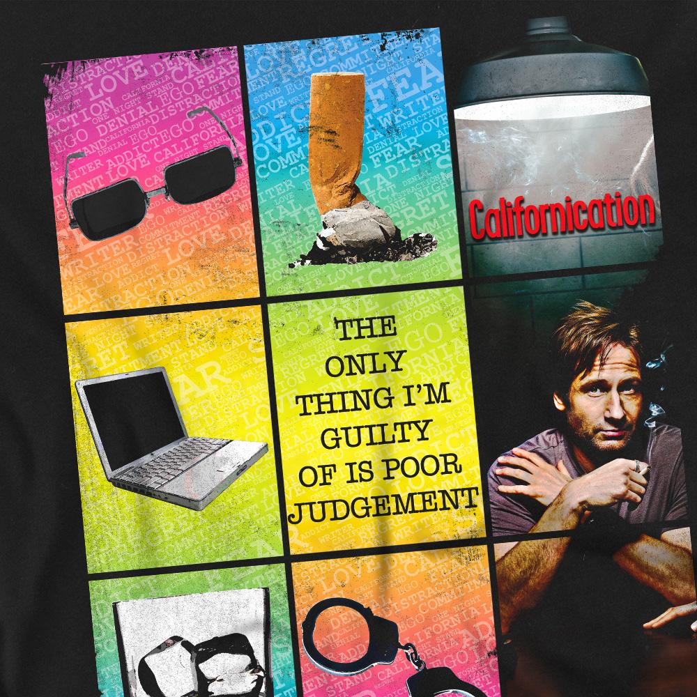 Californication Unisex Adult Poor Judgement T-Shirt