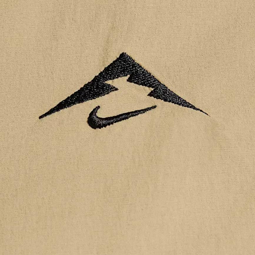 Nike Dri-FIT ADV Trail Fashion Versatile Quick-Dry Running Long Sleeve Jacket Men Jacket Apricot Desert-Khaki Black HJ5080297