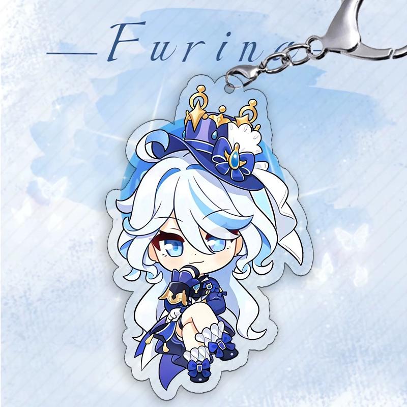 

Периферийный кулон Genshin Impact Funina Navelet Jutana Xida Thunderbolt General Mandrill Bell Leaving Kerry Keychain S