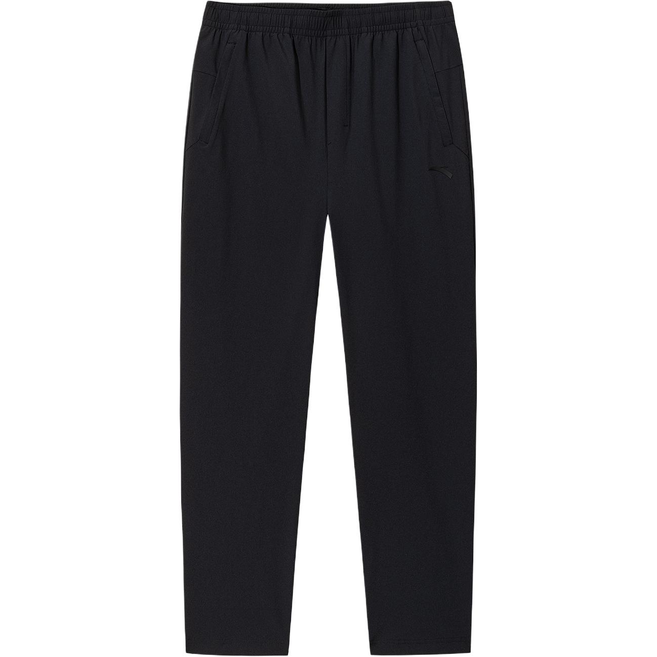 

Anta Тренировочная серия Однотонные со средней посадкой Эластичные Универсальные Прямые спортивные брюки Мужские низы 152537517-2 M