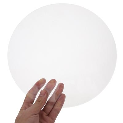 6Mm Thick Clear Acrylic Circle Round Sheet for Handicrafts Painting Display Signs Making Lightweight Compact Storage Easy Grip