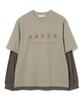 MILLO ARCHIVE Regular Around Layer Long Sleeve [Ash Khaki]