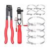 10Pcs CV Clamp Tool CV Joint Boot Clamp Pliers CV Boot Clamp Ear Clamps Pliers