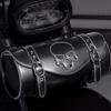 European-American Punk Harley Motorcycle Waterproof Front Bag with Contrast Design