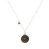 Amano Studio Zodiac Medallion - Pisces Constellation Necklace Jewelry - Gift for Pisces