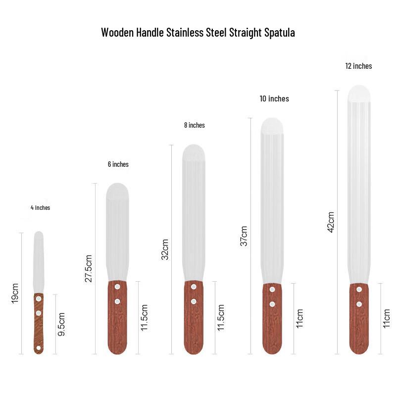 Stainless Steel Baking Spatula