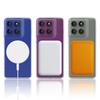 For Motorola Edge 70 5G Clear Phone Magnetic Case TPU + Acrylic Back Cover