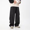 Men's Women's High Street Drawstring Casual Cargo Baggy Wide Leg Pants Trousers For Men Streetwear Sweatpants Jogging Track Pants